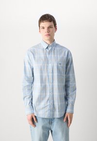 GANT CHECK SHIRT - Marškiniai - fresh blue