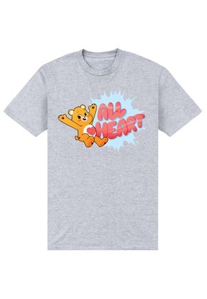 CARE BEARS TENDERHEART BEAR ALL HEART - T-shirts print - light heather