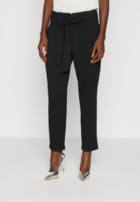 IKKS TROUSERS WOMEN’S HIGH-WAISTED - Broek - noir