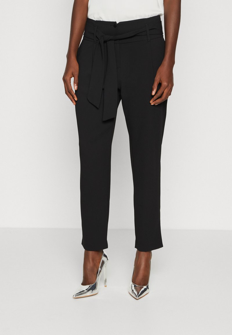 IKKS - TROUSERS WOMEN’S HIGH-WAISTED - Bukser - noir, Forstør