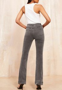 Friends Like These HIGH WAIST POCKET - Nohavice - grey