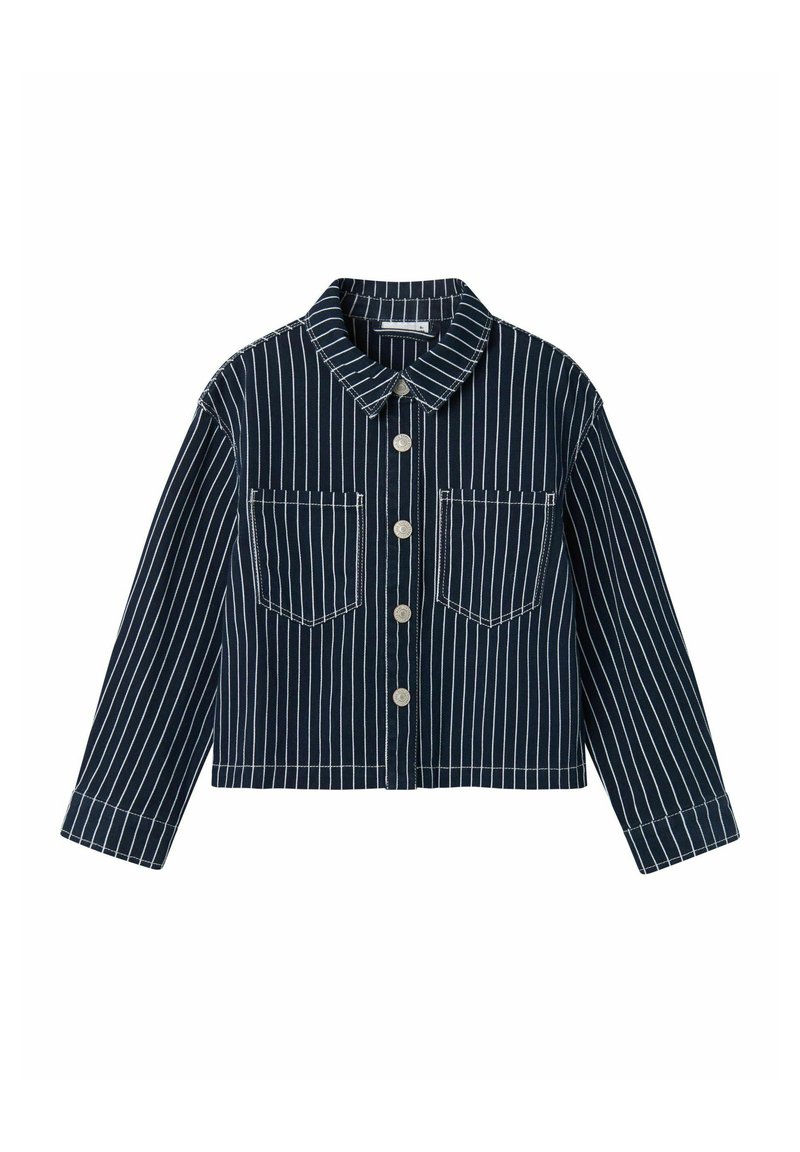 name it Overhemdblouse donkerblauw name it Overhemdblouse donkerblauw