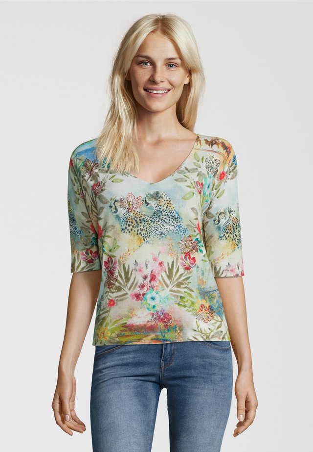PULLOVER JUNGLE - Maglione - multicolor