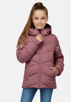 Cars Jeans, JAS SYNRIA JR. - Winter coat - berry