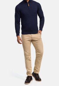 INDICODE JEANS Pullover - dark blue