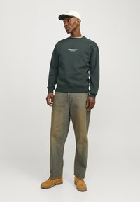 Jack & Jones JORVESTERBRO CREW NECK - Sweater - forest river