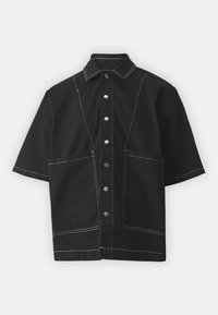 Only & Sons ONSSTHEO - Vapaa-ajan kauluspaita - black denim