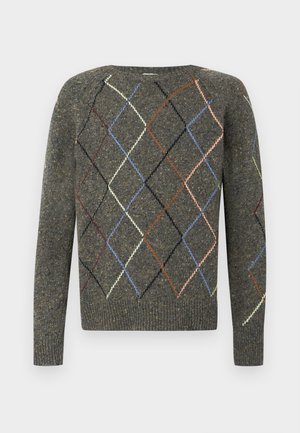 SWEATER CREW NECK - Džemper - brown