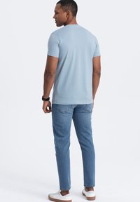 Ombre Jednoduché tričko - blue denim