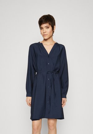 Selected SLFLOGAN SHORT DRESS - Φόρεμα πουκάμισο - dark sapphire