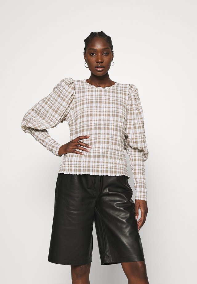 HAMILTON BLOUSE - Blus - beige
