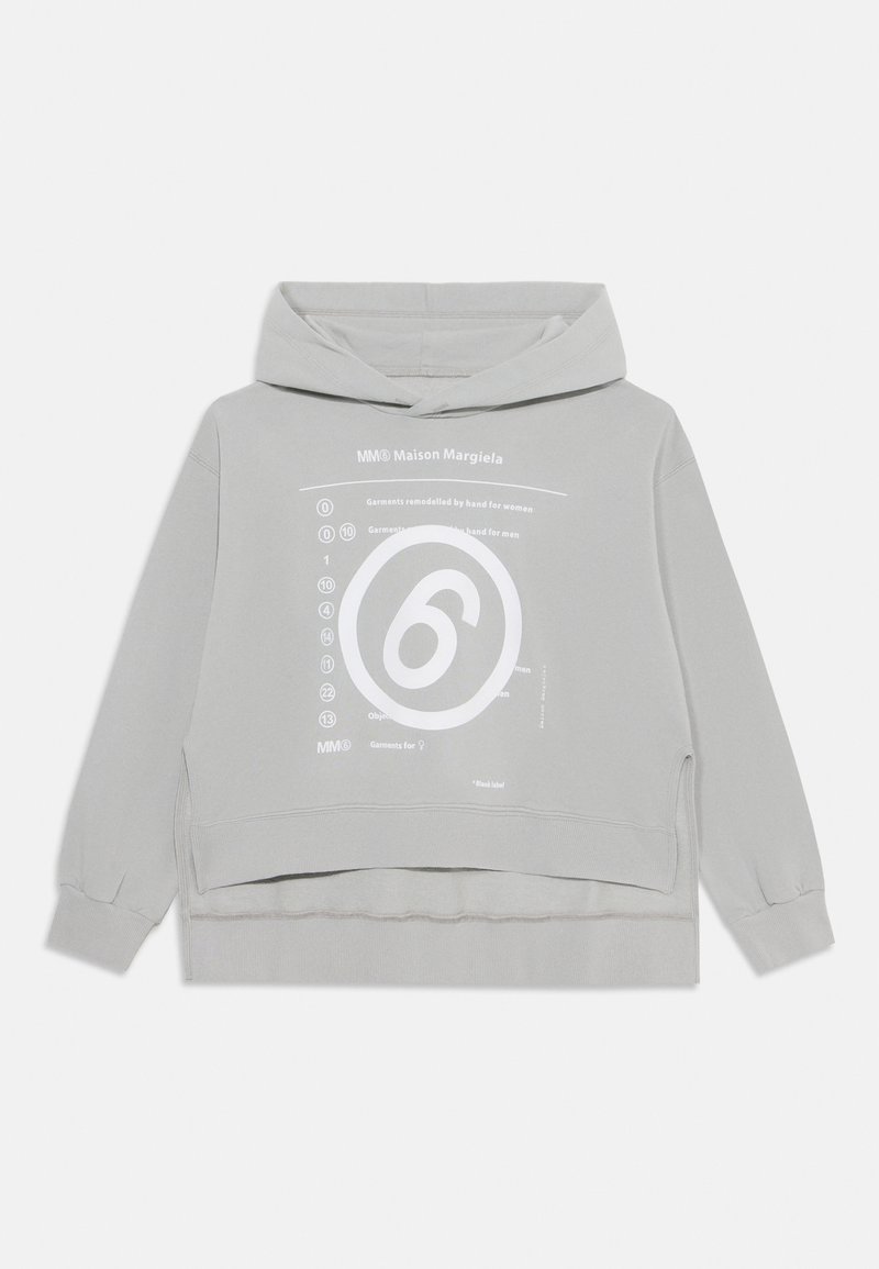 MM6 Maison Margiela Felpa con cappuccio grigio