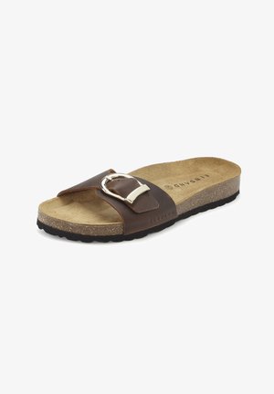 Elbsand, PANTOLETTE - Mules - camelfarben