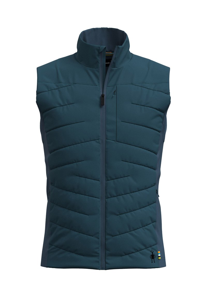 SmartWool Bodywarmer lichtblauw SmartWool Bodywarmer lichtblauw