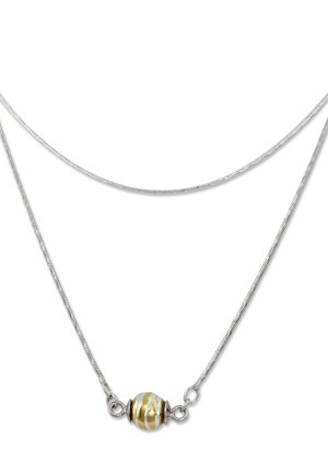 SilberDream, KUGEL - Necklace - silberfarben/goldfarben