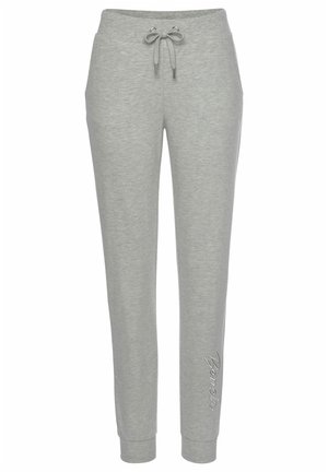 BENCH. RELAXHOSE - Tracksuit bottoms - hellgrau-melange