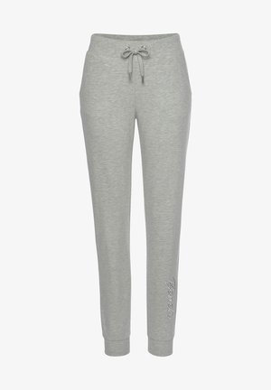 BENCH. RELAXHOSE - Tracksuit bottoms - hellgrau-melange