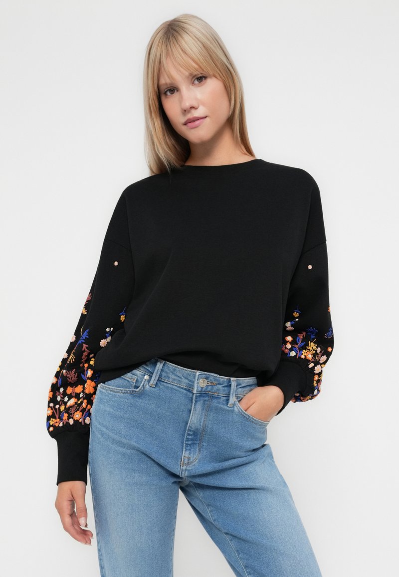 Sweat-Shirt Femme ONLY Onlbella L/S O-Neck CC - Pull Confortable Coton Polyester