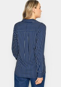 Long Tall Sally STRIPE LONGLINE  - Hemdbluse - navy