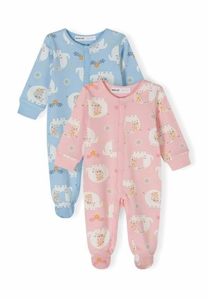 2 PACK - Overal na spanie - light blue light pink
