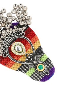 IZIA Pendientes - gelb mehrfarbig