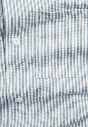Kappahl, SEERSUCKER PYJAMA TOP - Nachtwäsche Shirt - dark blue