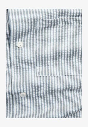 Kappahl, SEERSUCKER PYJAMA TOP - Nachtwäsche Shirt - dark blue