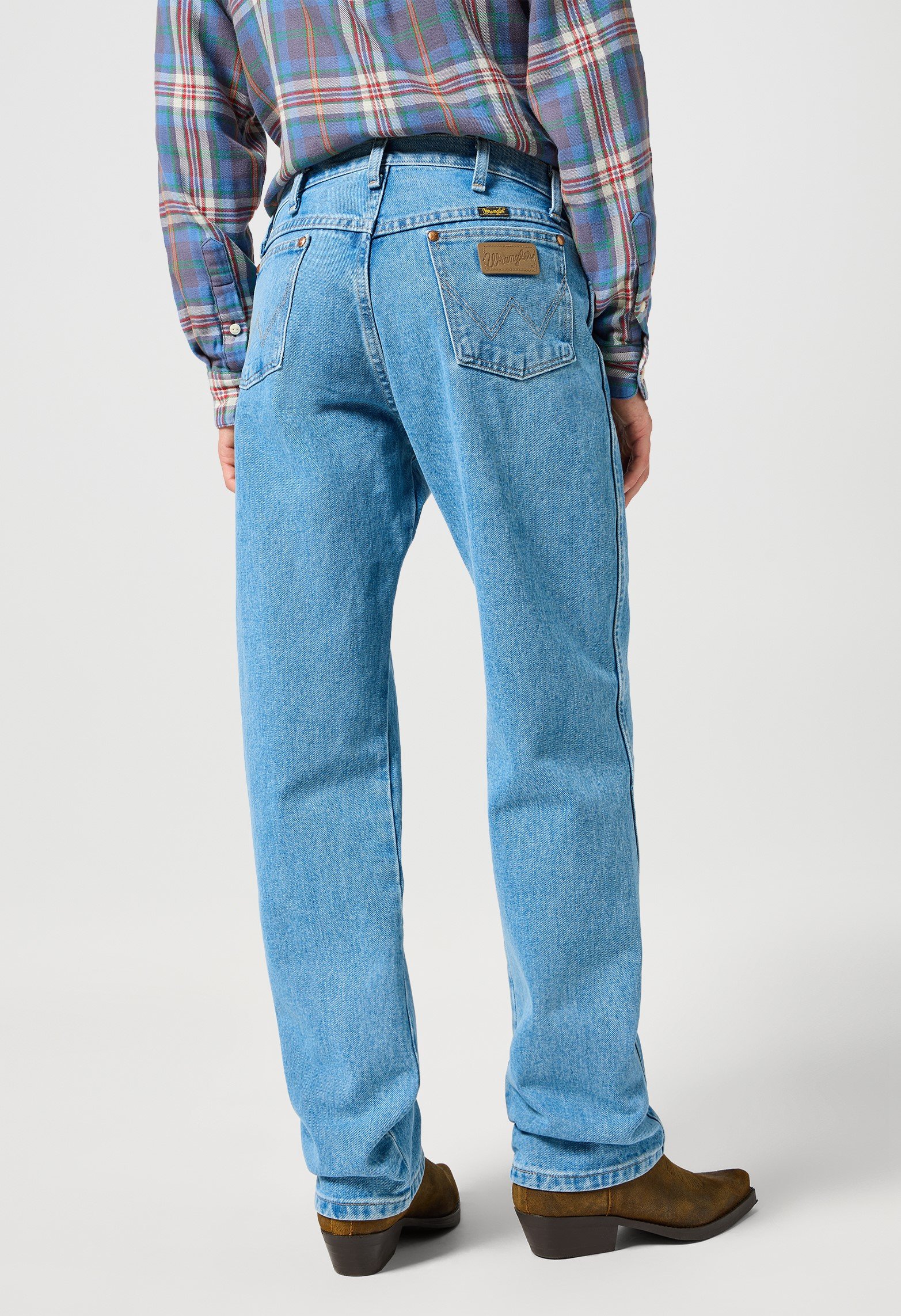 Wrangler - Jeansy Straight Leg/jasnoniebieski denim - Zalando.pl