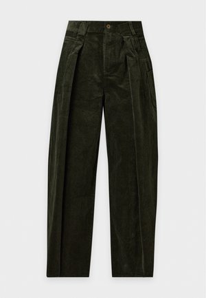 Feng Chen Wang, DECONSTRUCTED PANTS - Панталони - olive green