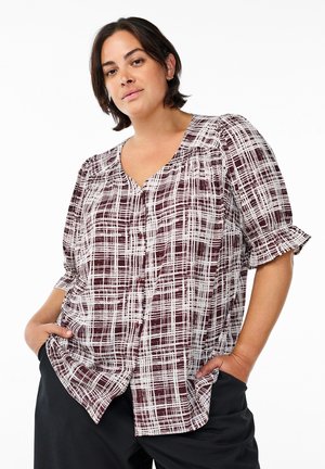 MIT 1/2 ÄRMELN - Blouse - fudge aop