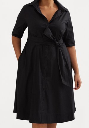 Shirt dress - black