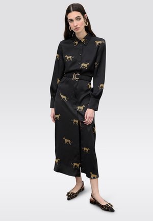 Vestido camisero - black