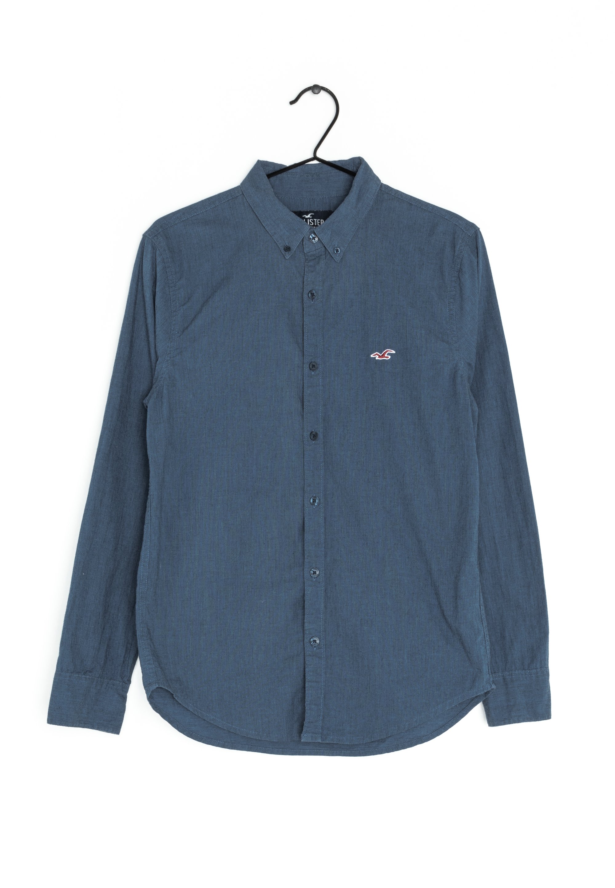 Hollister Formal shirt blue (Pre-owned) Zalando - Main Image