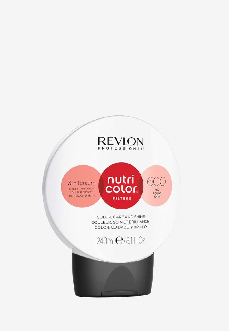 Revlon Professional - NUTRI COLOR™ FILTERS 3 IN 1 CREAM COLOR CARE AND SHINE SEMI PERMANENT - Après-shampoing - 600 red, Agrandir