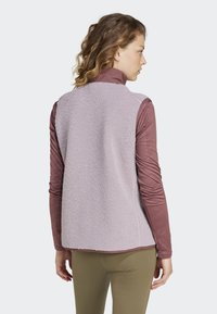 Adidas Terrex TERREX XPLORIC HIGH PILE VEST - Waistcoat - preloved fig