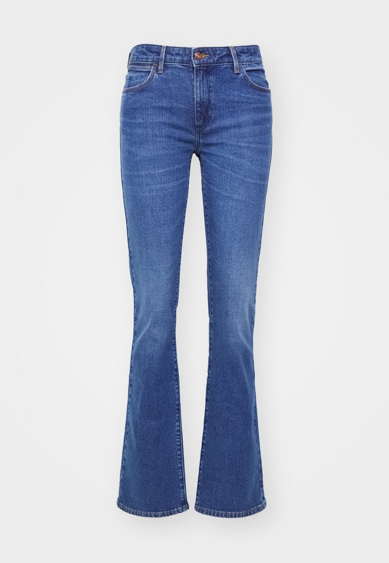 Wrangler Bootcut jeans blauw denim/bluedenim Wrangler Bootcut jeans blauw denim/bluedenim