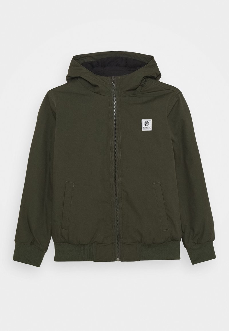 Element Winterjas donkergroen