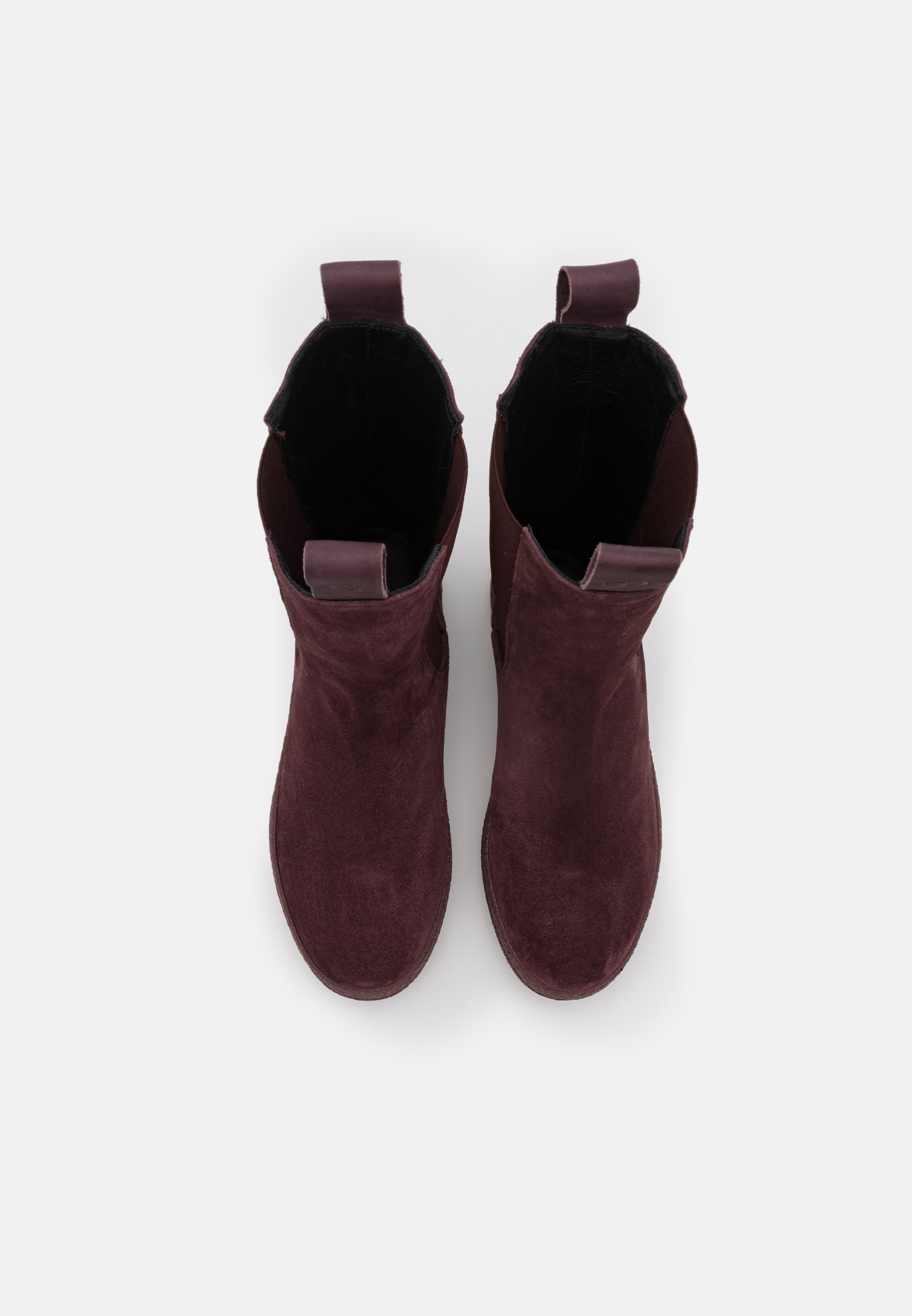 Oa non fashion Botas con plataforma - evolo prunga/burdeos - Zalando.es