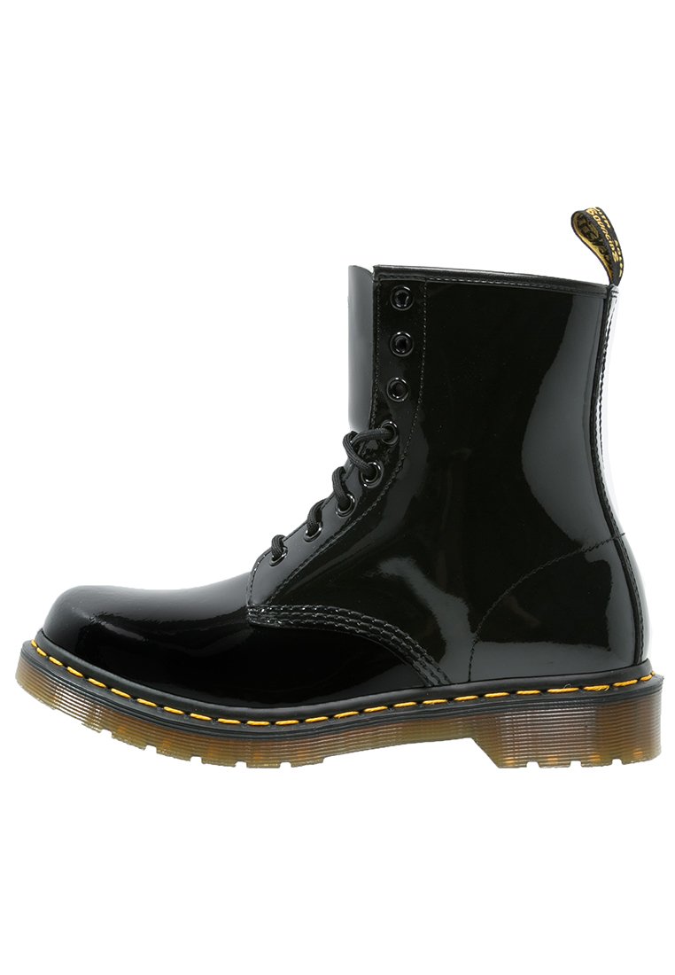 Dr. Martens 1460 8 EYE BOOT LAMPER - Schnürstiefelette - black 