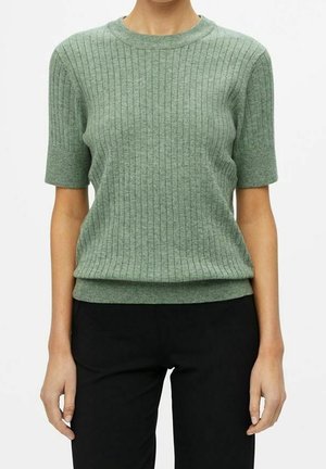 T-shirt - bas - dark green