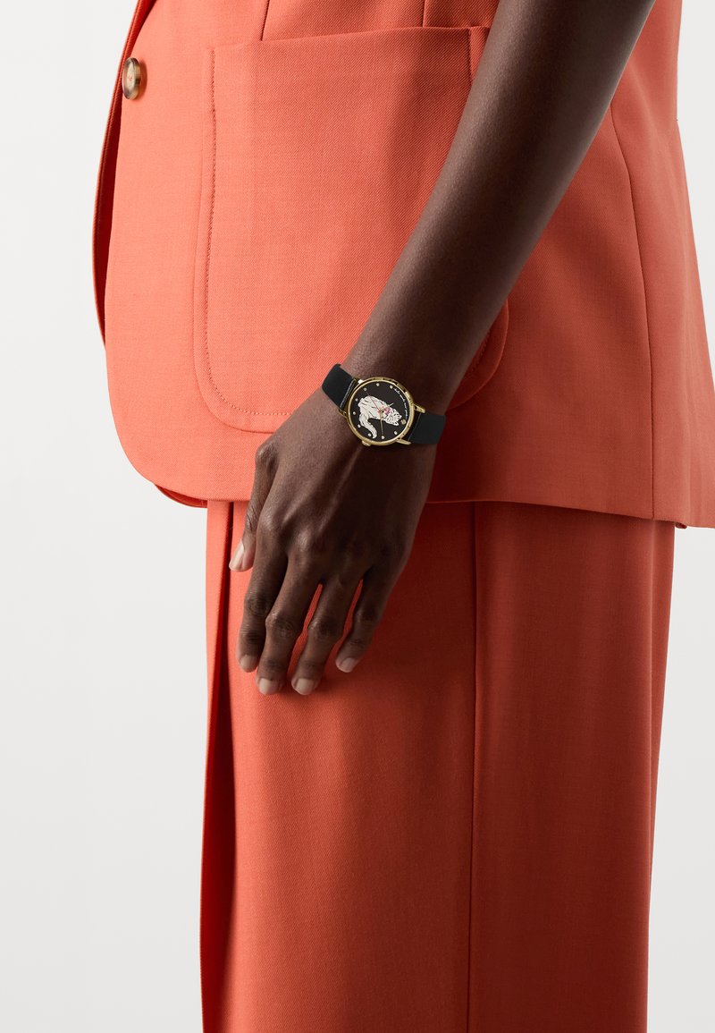 kate spade new york Horloge - black/gold-coloured
