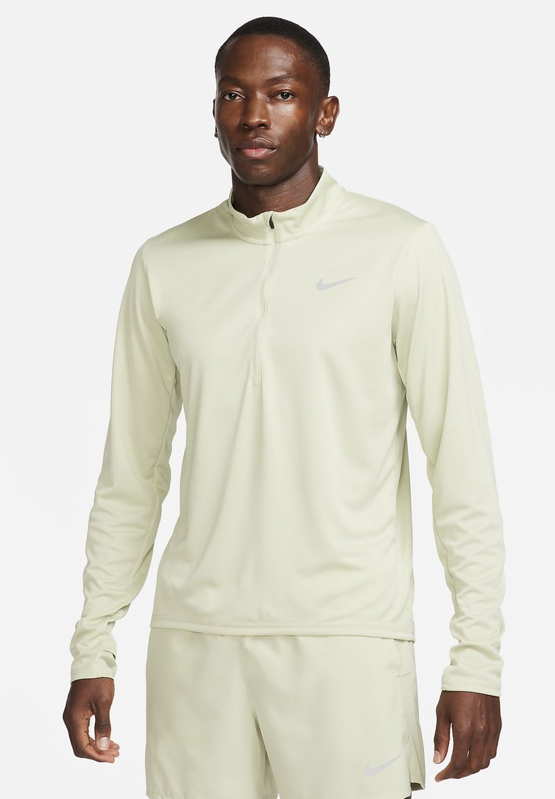 Nike Performance PACER TOP - Camiseta de manga larga - olive aura