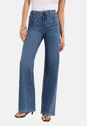 Friends Like These, REGULAR FIT - EVERYDAY WIDE LEG JEANS . - Wide leg - mid blue wash