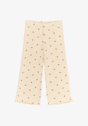 RHEA WIDE - Donji dijelovi trenirke - gardenia aop