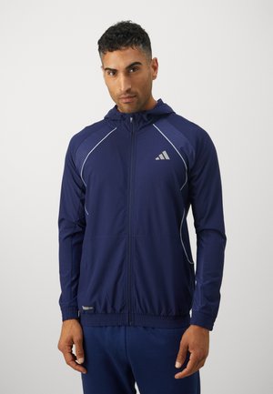 TECH - Trainingsjacke - dark blue/glow blue
