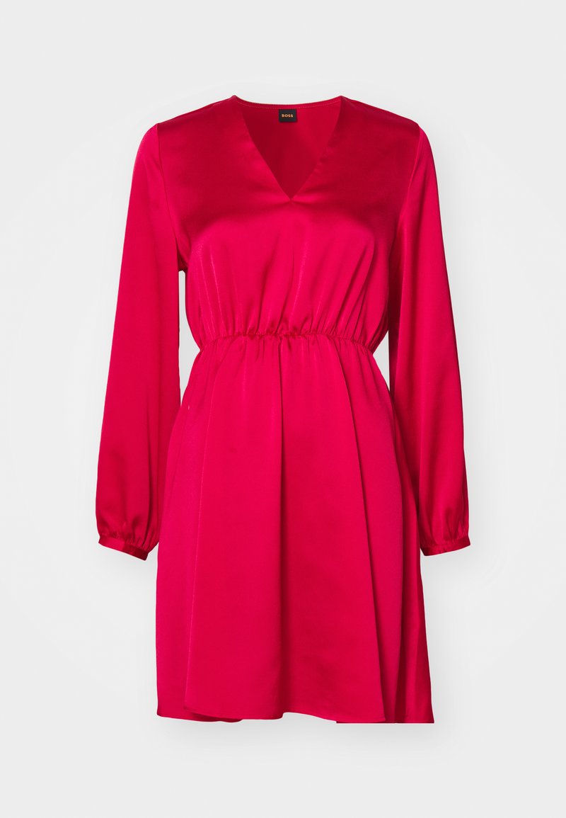 Boss Cocktailjurk donkerroze