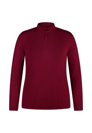 GLAM - Long sleeved top - merlot