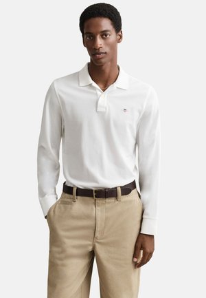 GANT SHIELD RUGGER - Polo - white