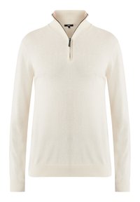 MATEO PREMIUM HALF ZIP - Striktrøje - warm white
