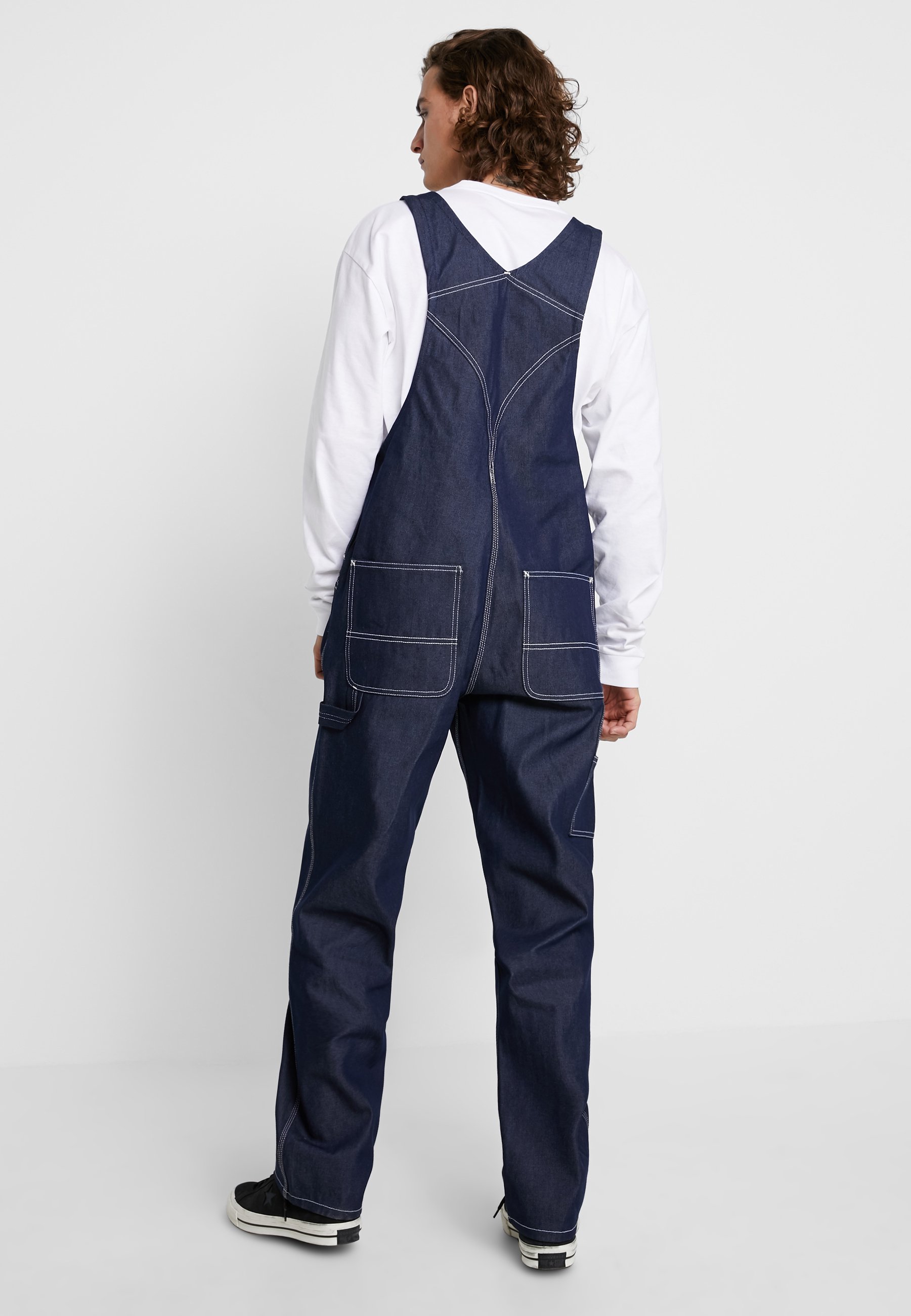 Carhartt WIP BIB OVERALL NORCO - Peto - blue rigid/blue denim - Zalando.es